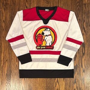 Vintage Y2K Brian Family Guy Hockey Jersey